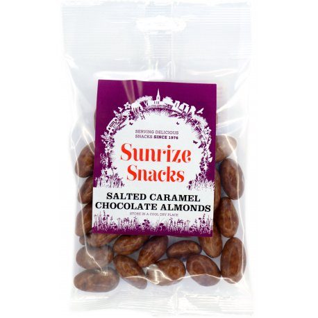 Salted Caramel Chocolate Almonds 100g