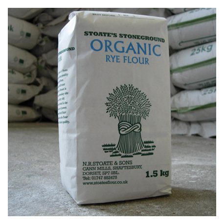 Organic Rye Flour 1.5Kg