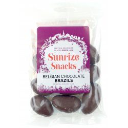 Belgian Chocolate Brazils 100g