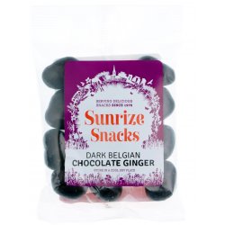 Ginger, Dark Belgian Chocolate 100g