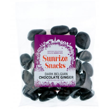 Ginger, Dark Belgian Chocolate 250g
