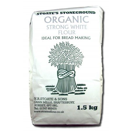Organic Strong White Flour 1.5Kg