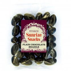 Plain Chocolate Brazils 300g